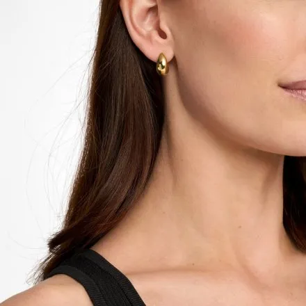 Michael Kors Metallic Muse kolczyki damskie złote łezki MKJ8579710