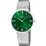 Festina Grace Swiss Made Zegarek Męski z zieloną tarczą na bransolecie 20074/3