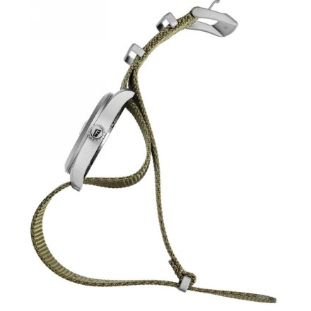 Festina Field Swiss Made Zegarek Męski srebrny z zielonym paskiem 20082/2