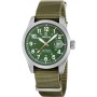 Festina Field Swiss Made Zegarek Męski srebrny z zielonym paskiem 20082/2