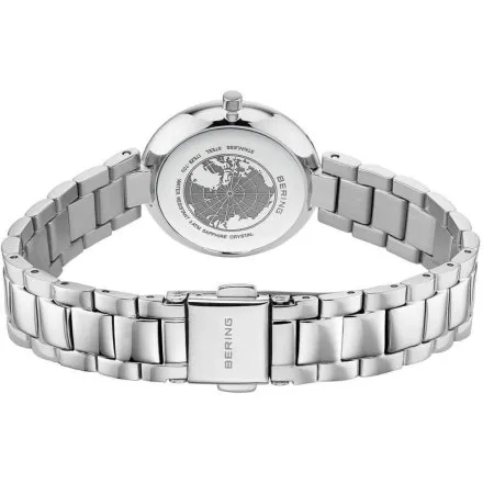 Bering Classic zegarek damski srebrny na bransolecie 17529-700