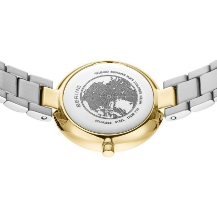 Bering Classic zegarek damski złoto-srebrny na bransolecie 17529-710