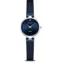 Bering Classic zegarek damski granatowy na bransolecie mesh 17724-307
