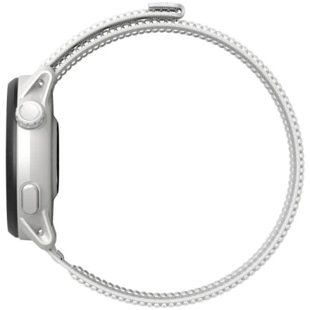 Biały Coros PACE 3 Premium GPS Sport Nylon Chalk WPACE3-CHK