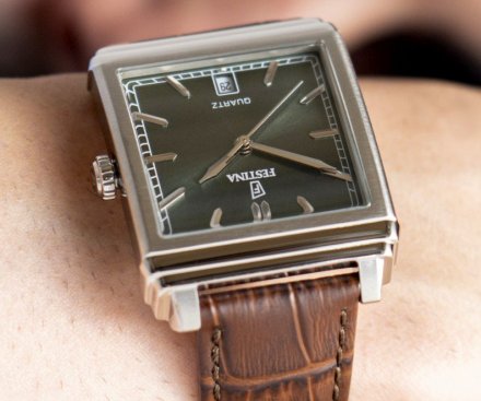 Festina On the Square zegarek męski na pasku prostokątny 20681/7