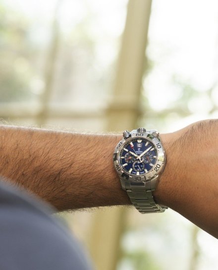 Festina The Originals Zegarek Męski na bransolecie z niebieską tarczą 20743/1