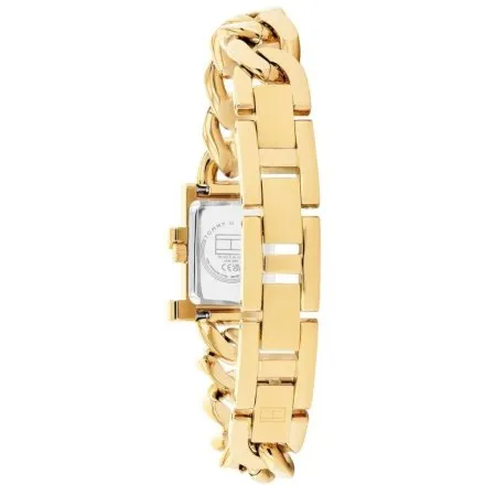 Tommy Hilfiger TH85 zegarek damski złoty prostokątna tarcza 1782823  