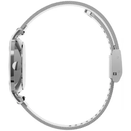 Timex City Transcend TW2U92900 srebrny zegarek damski kolorowe kryształy