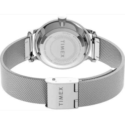 Timex City Transcend TW2U92900 srebrny zegarek damski kolorowe kryształy