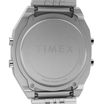 Timex T80 TW2V74200 retro zegarek na bransolecie z wyświetlaczem