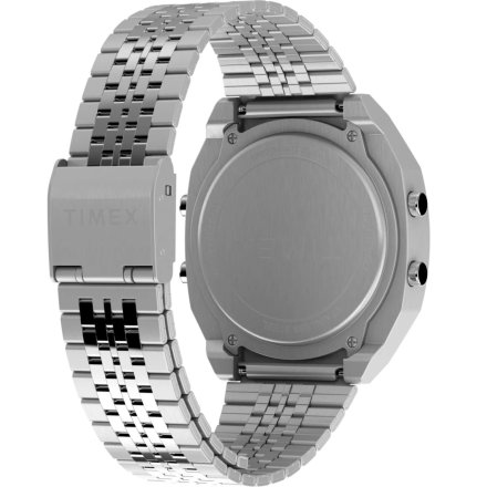 Timex T80 TW2V74200 retro zegarek na bransolecie z wyświetlaczem