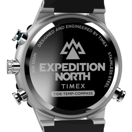 Timex Expedition North Tide-Temp-Compass TW2W24200 czarny turkusowa tarcza