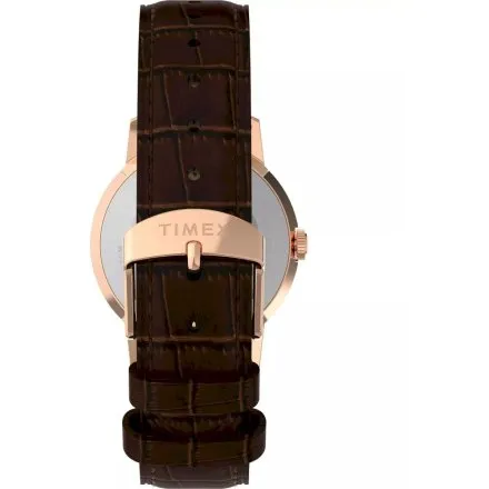 Timex Marlin TW2Y37700 retro damski zegarek brązowy