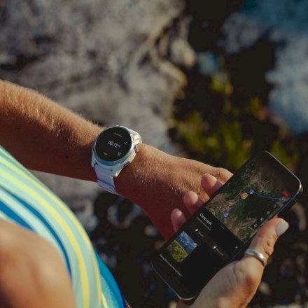 COROS APEX 4 46 mm biały zegarek outdoor GPS WAPX4-WHT-46