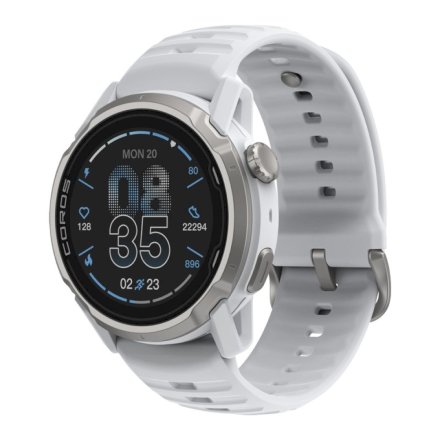 COROS APEX 4 42 mm biały zegarek outdoor GPS WAPX4-WHI-42