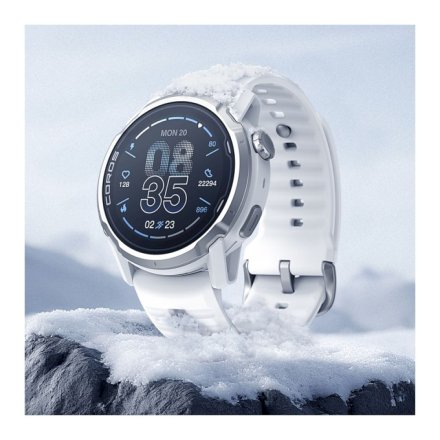 COROS APEX 4 42 mm biały zegarek outdoor GPS WAPX4-WHI-42