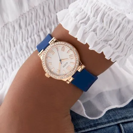 Guess Ladies zegarek damski na granatowym pasku GW0844L3