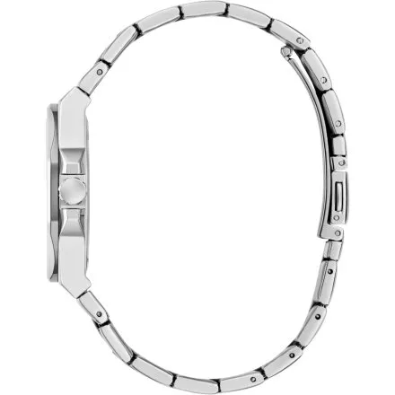 Guess Empress srebrny zegarek damski błękitna tarcza GW0873L1