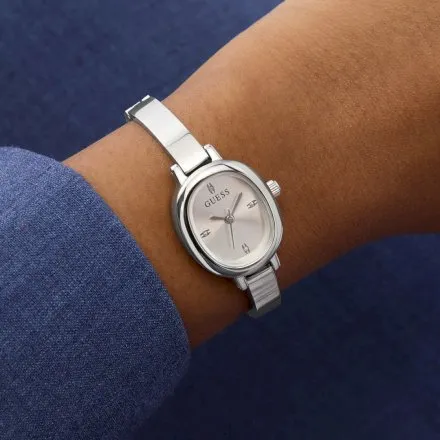 Guess Penelope zegarek damski srebrny na bransolecie GW0924L1