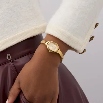 Guess Penelope zegarek damski złoty na bransolecie GW0924L2