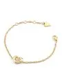 Guess LOVE złota bransoletka damska serce kryształki JUBB05461JW (S)
