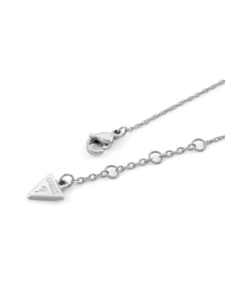 Guess Till Morning srebrna bransoletka damska kryształki JUBB05555JW (S)