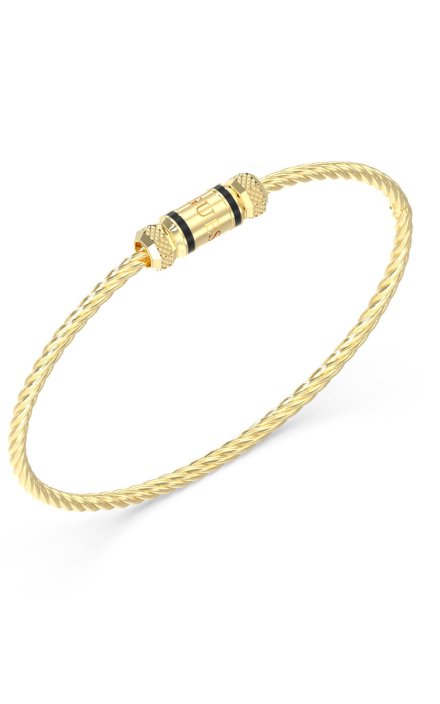 Guess EXAGON złota bransoletka męska JUMB05096JW
