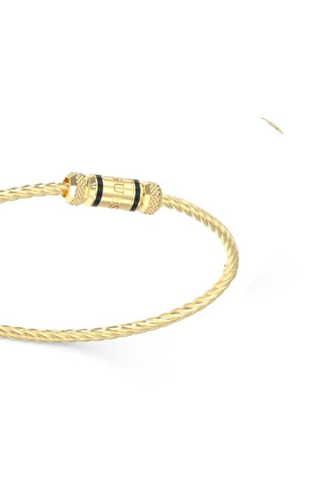 Guess EXAGON złota bransoletka męska JUMB05096JW