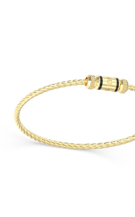 Guess EXAGON złota bransoletka męska JUMB05096JW