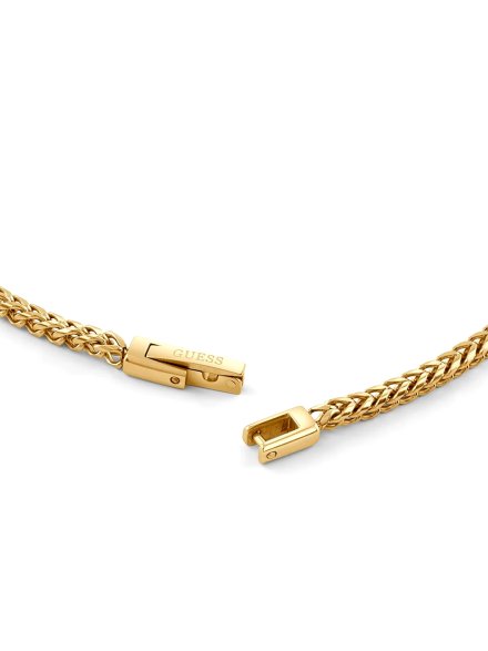 GUESS NOIR zloty naszyjnik łańcuszek męski JUMN05098JW