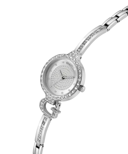 Guess Giselle zegarek damski srebrny na bransolecie GW0929L1