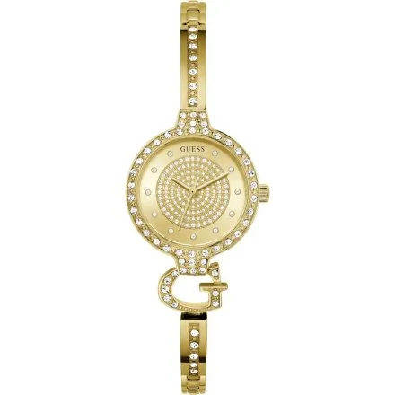 Guess Giselle zegarek damski złoty na bransolecie GW0929L2