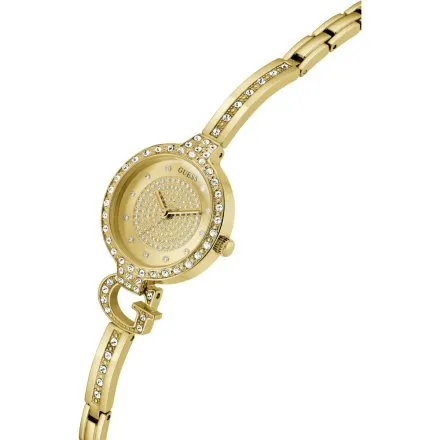 Guess Giselle zegarek damski złoty na bransolecie GW0929L2
