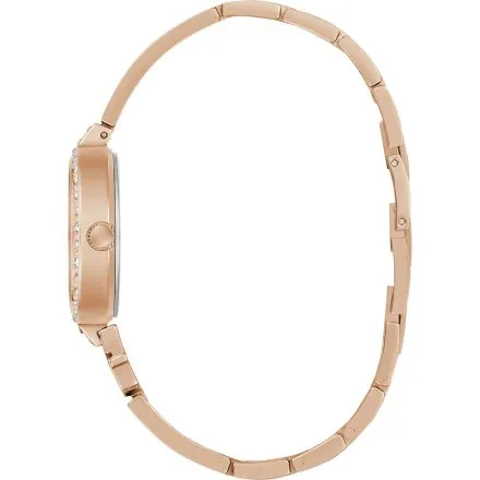 Guess Giselle zegarek damski różowozłoty na bransolecie GW0929L3