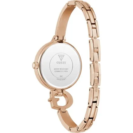 Guess Giselle zegarek damski różowozłoty na bransolecie GW0929L3