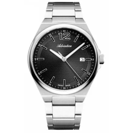 Adriatica Zegarek Męski na tytanowej bransolecie A8346.4154Q