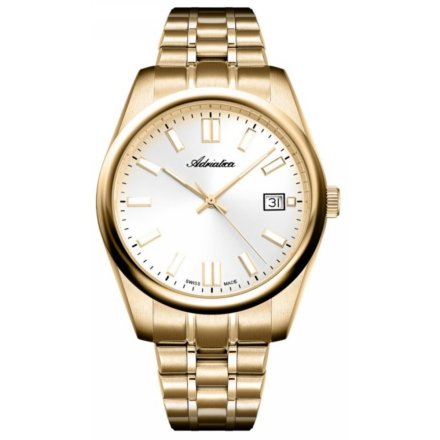 Adriatica Zegarek Męski na złotej bransolecie z datownikiem A1298.1113Q