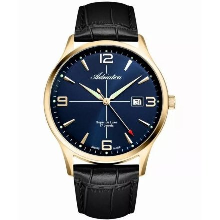 Adriatica Zegarek Męski Super De Luxe na pasku A8331.1255M