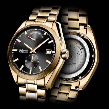 Adriatica Zegarek Męski Automatic na złotej bransolecie A8350.1116A