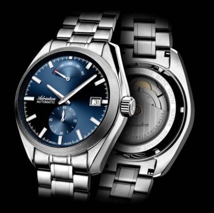 Adriatica Zegarek Męski Automatic na srebrnej bransolecie A8350.5115A