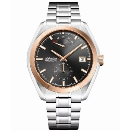 Adriatica Zegarek Męski Automatic na srebrnej bransolecie A8350.R116A
