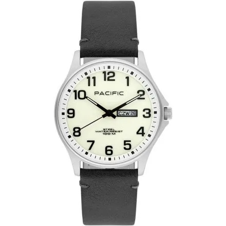 Pacific Polska SMA-1073D-01 męski zegarek z orłem i polskim datownikiem