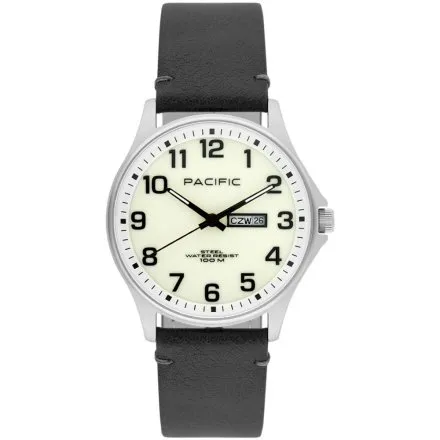 Pacific Polska SMA-1073D-01 męski zegarek z orłem i polskim datownikiem