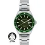 Pacific Poseidon SMPB-2001-07 zielony męski zegarek na bransolecie wodoodporny 200M
