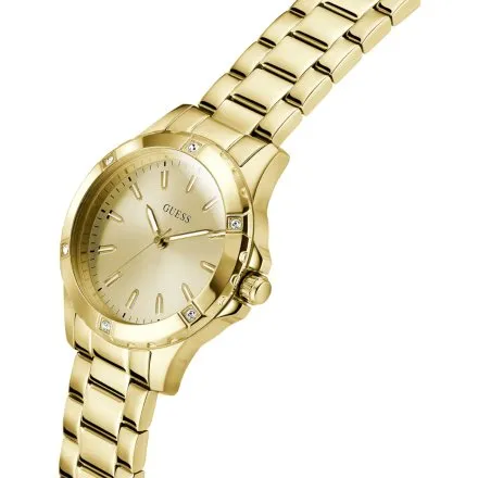 Guess Mist zegarek damski złoty na bransolecie GW0948L2