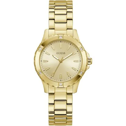 Guess Mist zegarek damski złoty na bransolecie GW0948L2