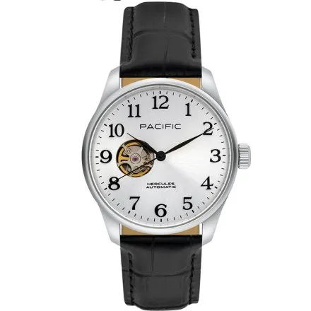 Pacific SAMA-1701-01 Automat klasyczny męski zegarek open heart