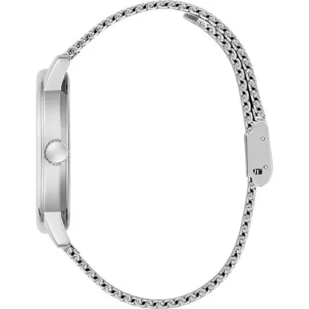 Guess Chandler zegarek męski srebrny czarna tarcza GW0974G1