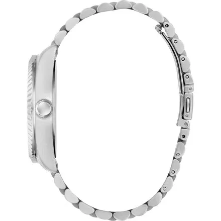 Guess Jaden zegarek męski srebrny granatowa tarcza datownik GW0977G1