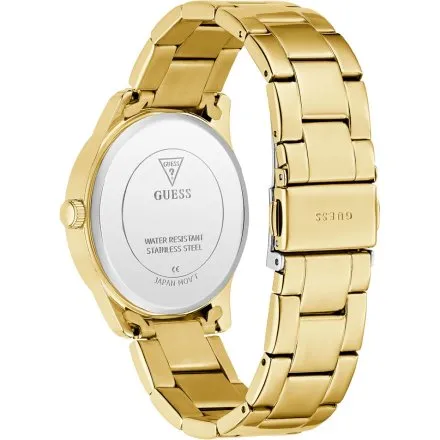 Guess Roxy złoty zegarek damski na bransolecie GW0987L2